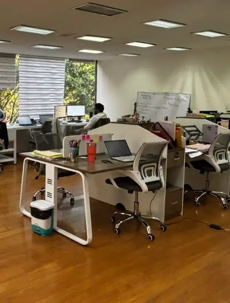 Oficina lista para servicio de mudanza corporativa en CDMX